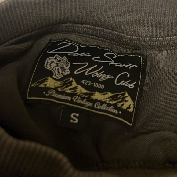 DarcSport Chopper “Premium Vintage” Oversized Cropped Pocket Tee in Wolf Gray - Picture 4 of 4